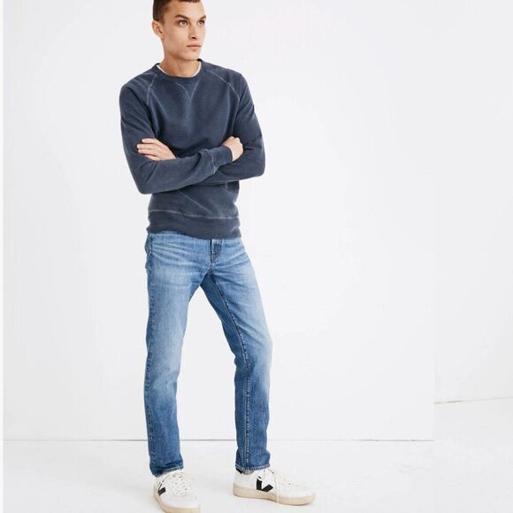 Madewell k6277 Slim Everyday Flex Jeans Eco Edition 32/30 Repaired - preowned - Picture 1 of 13